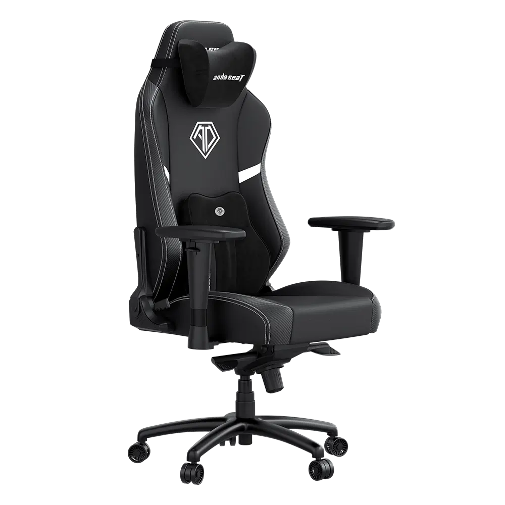 Phantom King Pro Premium Gaming Chair - Black & White | Staples Exclusive